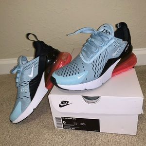 WOMEN’S AIR MAX 270 OCEAN BLISS SIZE 6-NIKE